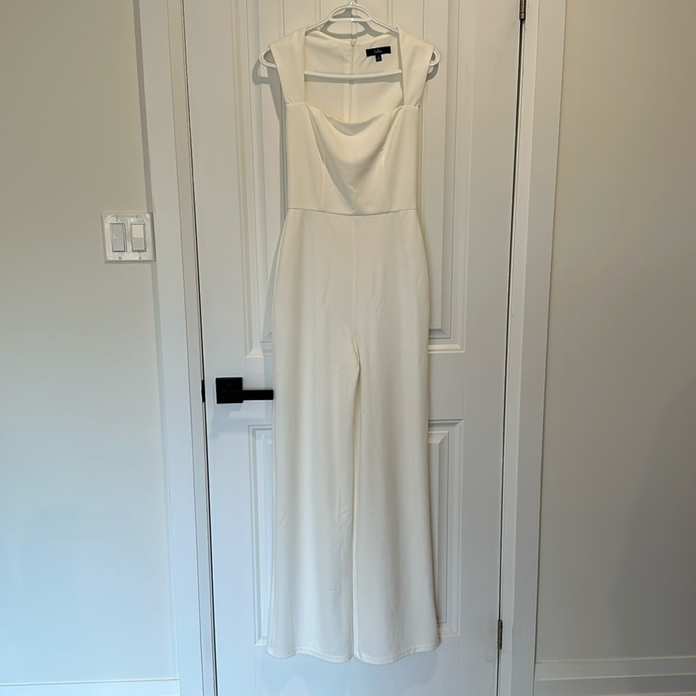 Never worn white jumpsuit